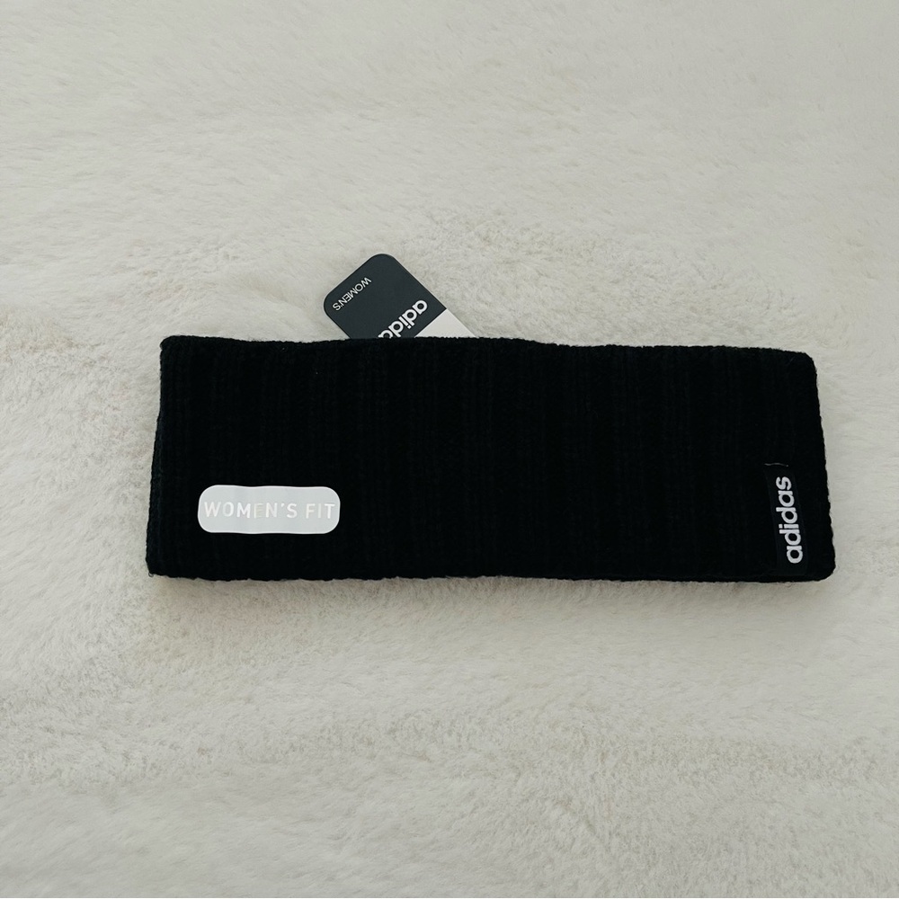 Adidas Women's Fit Classic Linear Black Headband